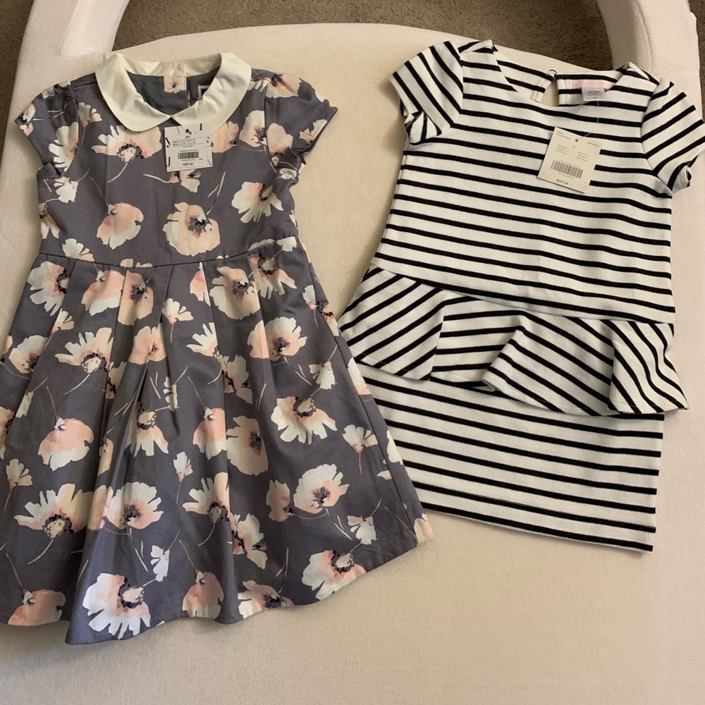 Little girls Janie and Jack Dresses NWT